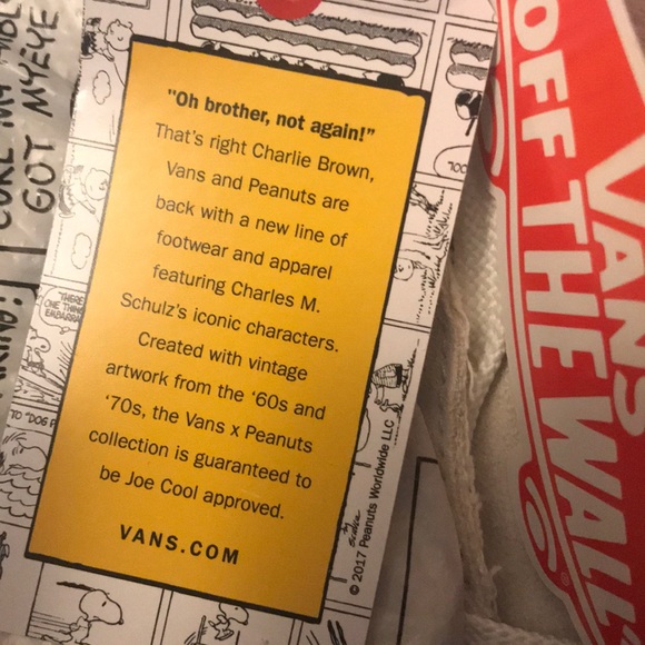 Vans half cap peanuts special edition size 9 - Picture 7 of 7